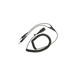Jabra Cord QD to 3.5 mm Jack with answer/end button for Smartphones