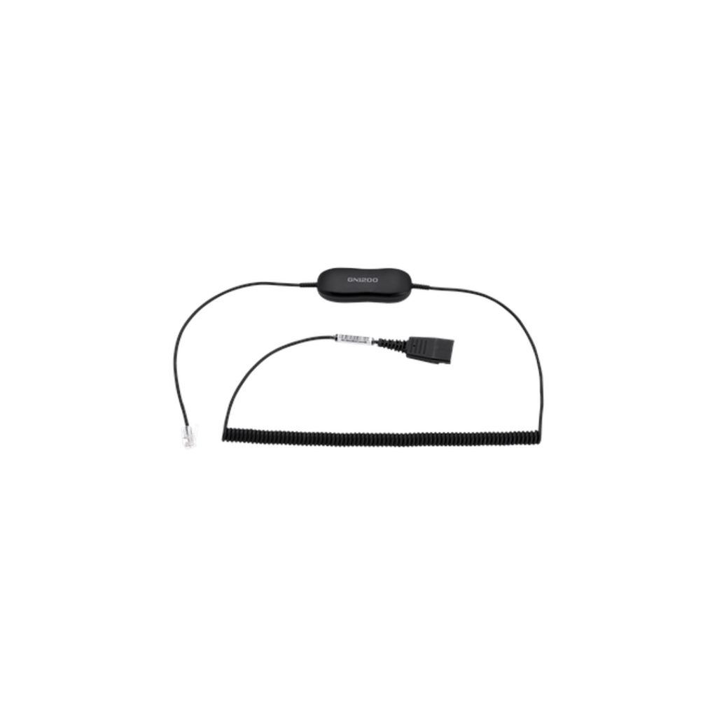 Jabra GN1218 AC Attenuation Coiled 2m